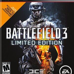 Battlefield 3 Limited Edition ps3 video game